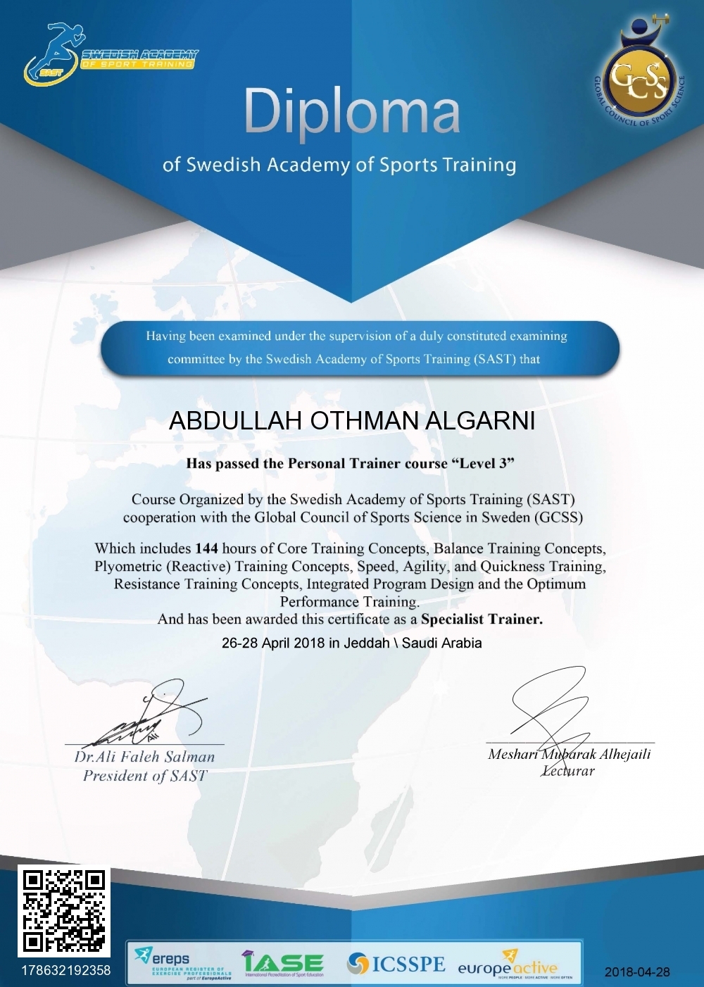 Abdullah Othman Algarni